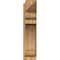 Ekena Millwork Olympic Rough Sawn Arts and Crafts Outlooker, Western Red Cedar, 8"W x 26"D x 34"H OUT08X26X34OLY03RWR - alternate 2